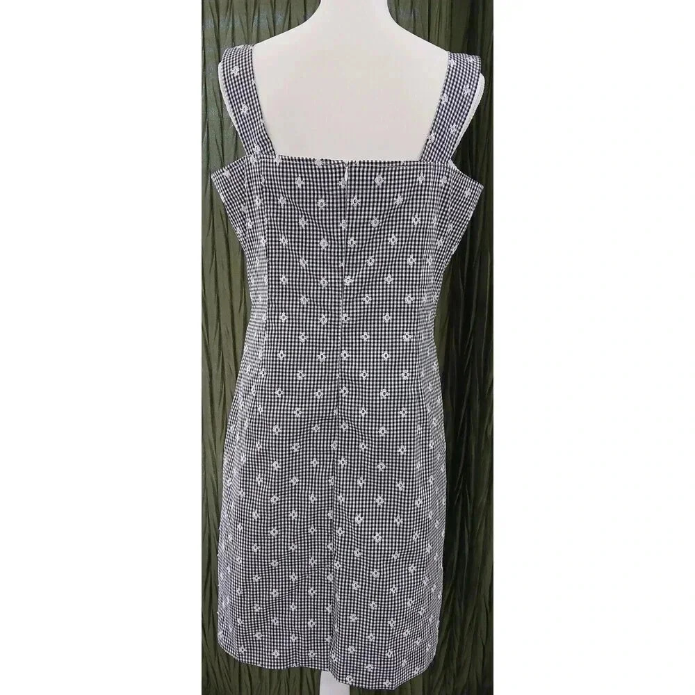 Sara‎ Campbell Black And White Dress Size 14 - Picture 2 of 8